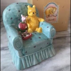 🌟WINNIE THE POOH AND PIGLET HONEY POT BANK🌟